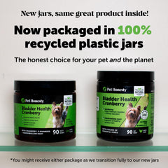 Pet Honesty Cranberry Bladder Health chews bacon flavor closeup appeals to picky dogs