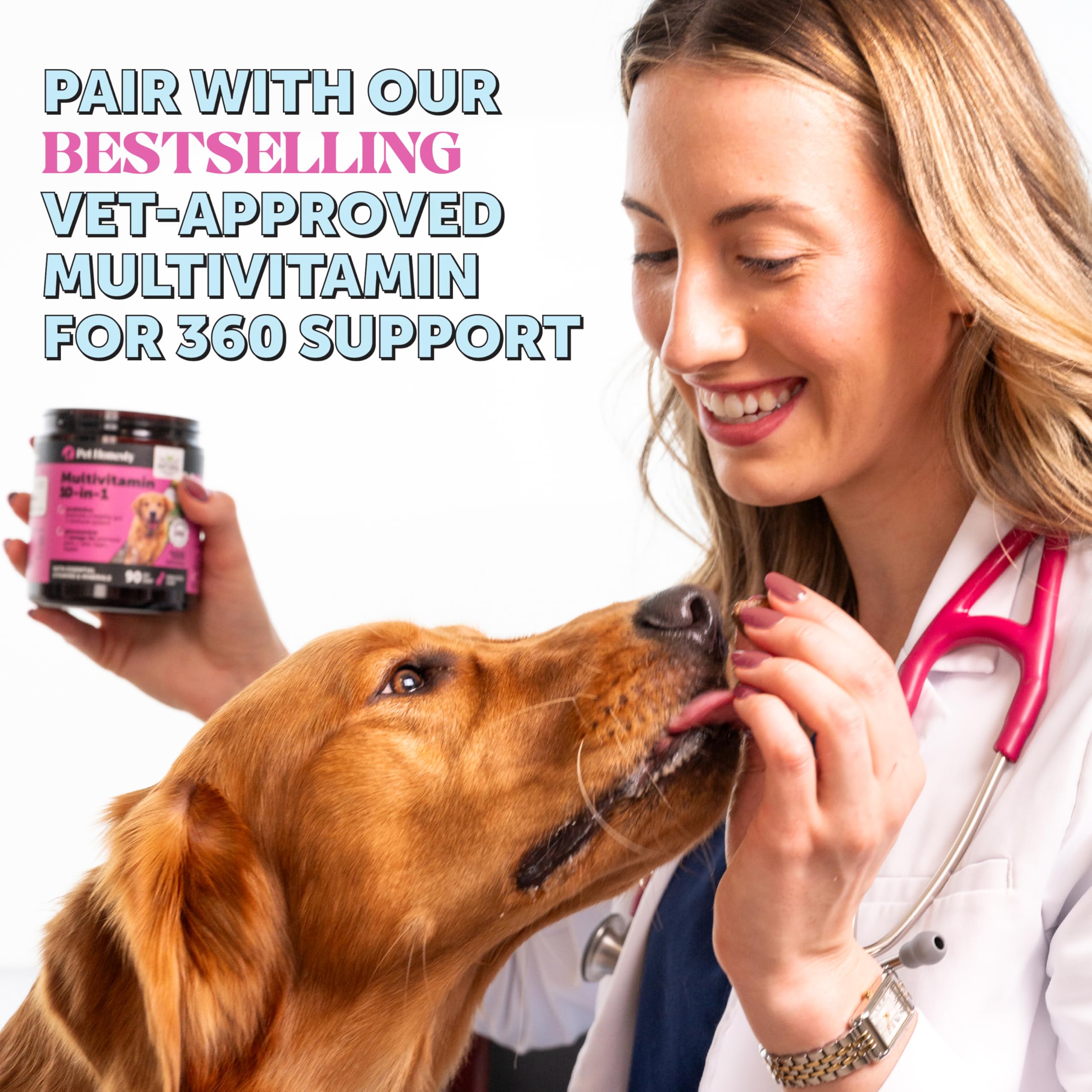 Pet Honesty quick bath time with reduced tangling and odor control.