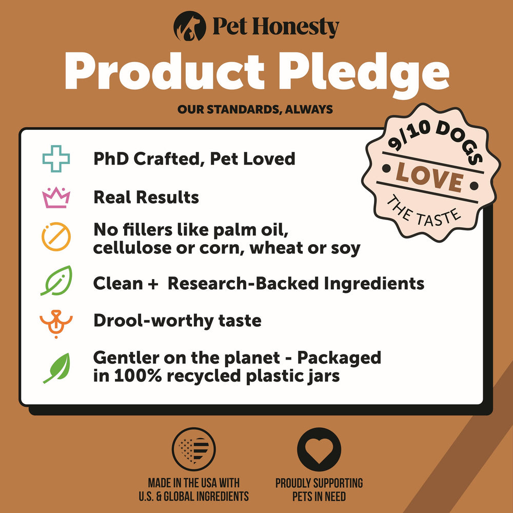 Pet Honesty flea tick chews immunity-support: daily supplements may help immune resilience outdoors.