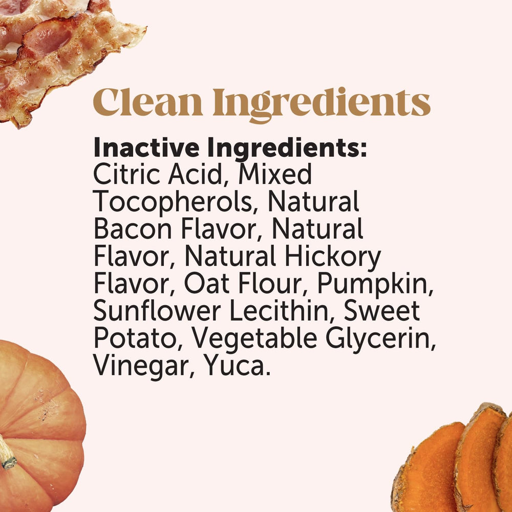 Pet Honesty flea tick chews skin-coat: promotes healthy skin and shiny coat.