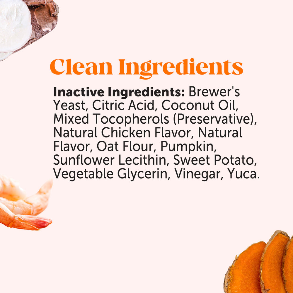 Pet Honesty Turmeric closeup signaling natural anti-inflammatory support