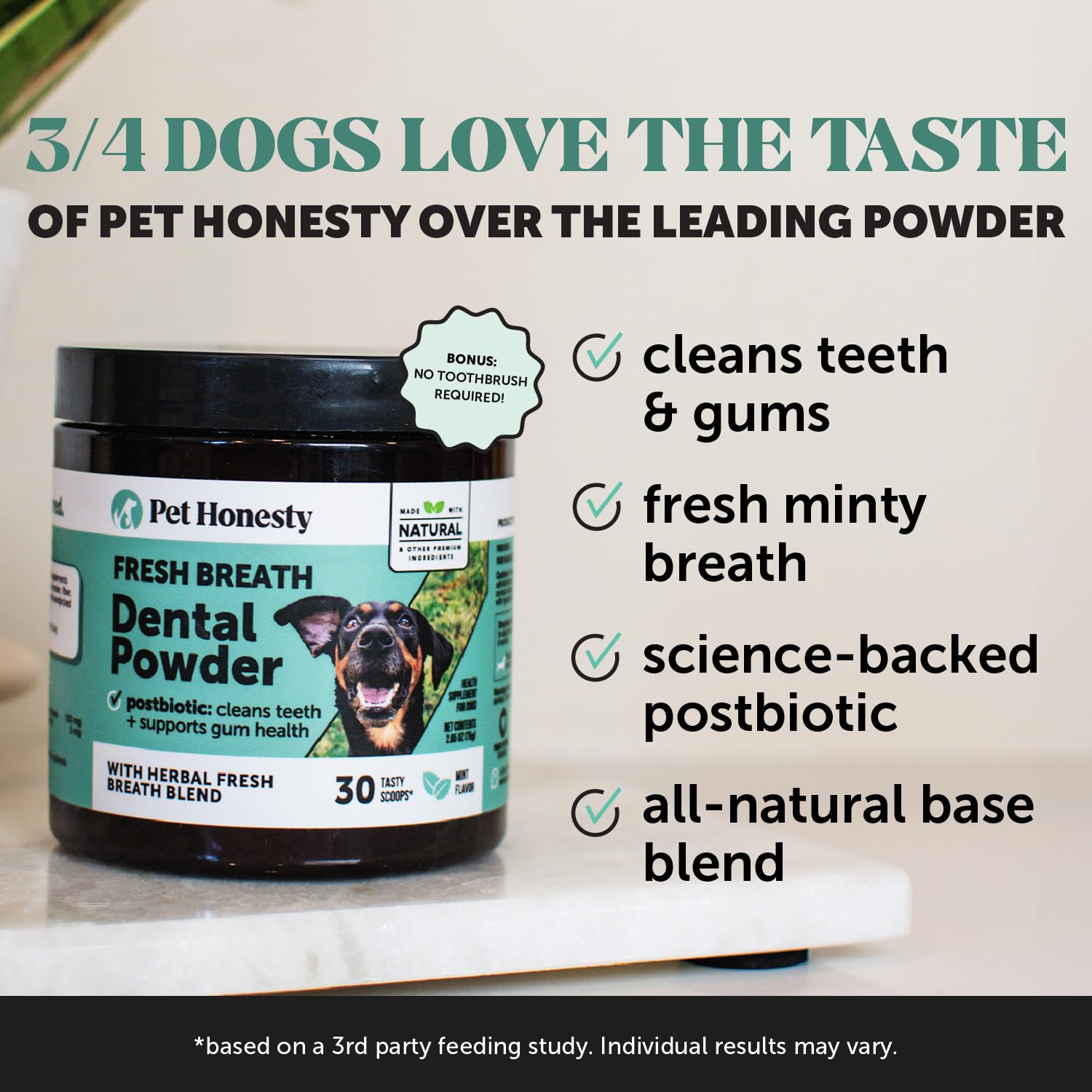 Pet Honesty made-in-usa factory label signals quality manufacturing standards