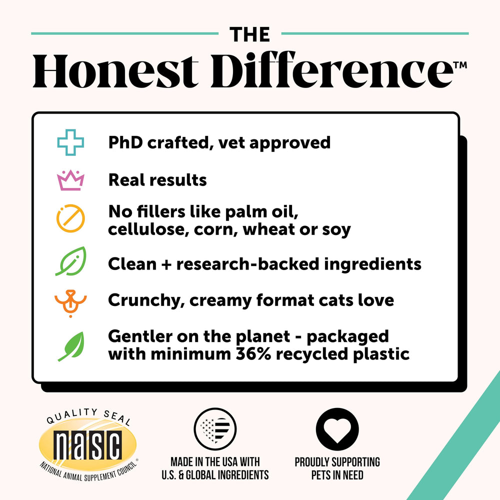 Pet Honesty sabor herbal anima la rutina de cuidado bucal.