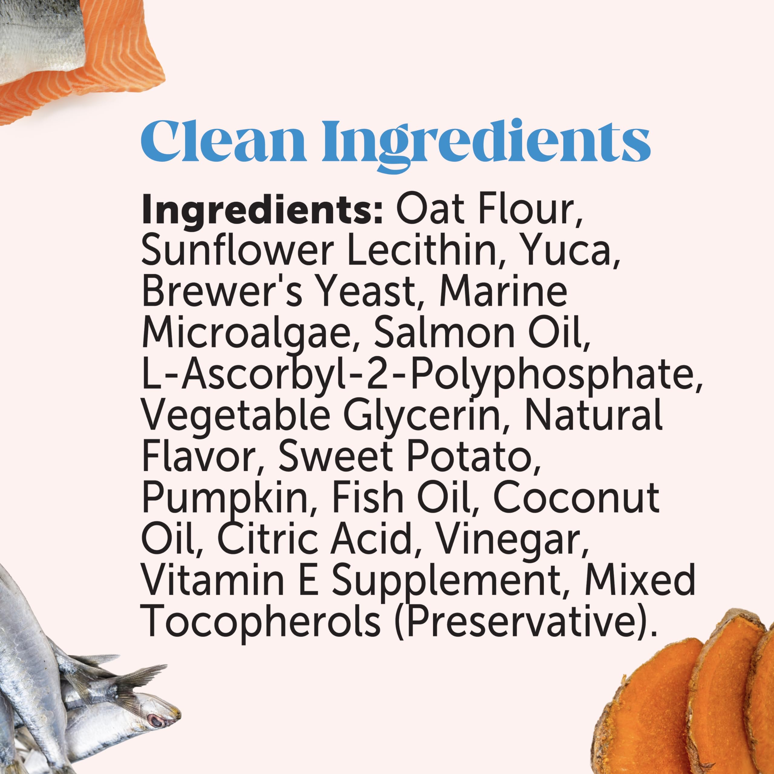 Pet Honesty Skin Health Salmon Chews coat shine on a healthy-looking dog