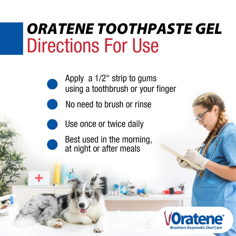 ZYMOX Oratene gel bucal, seguro para mascotas sensibles.