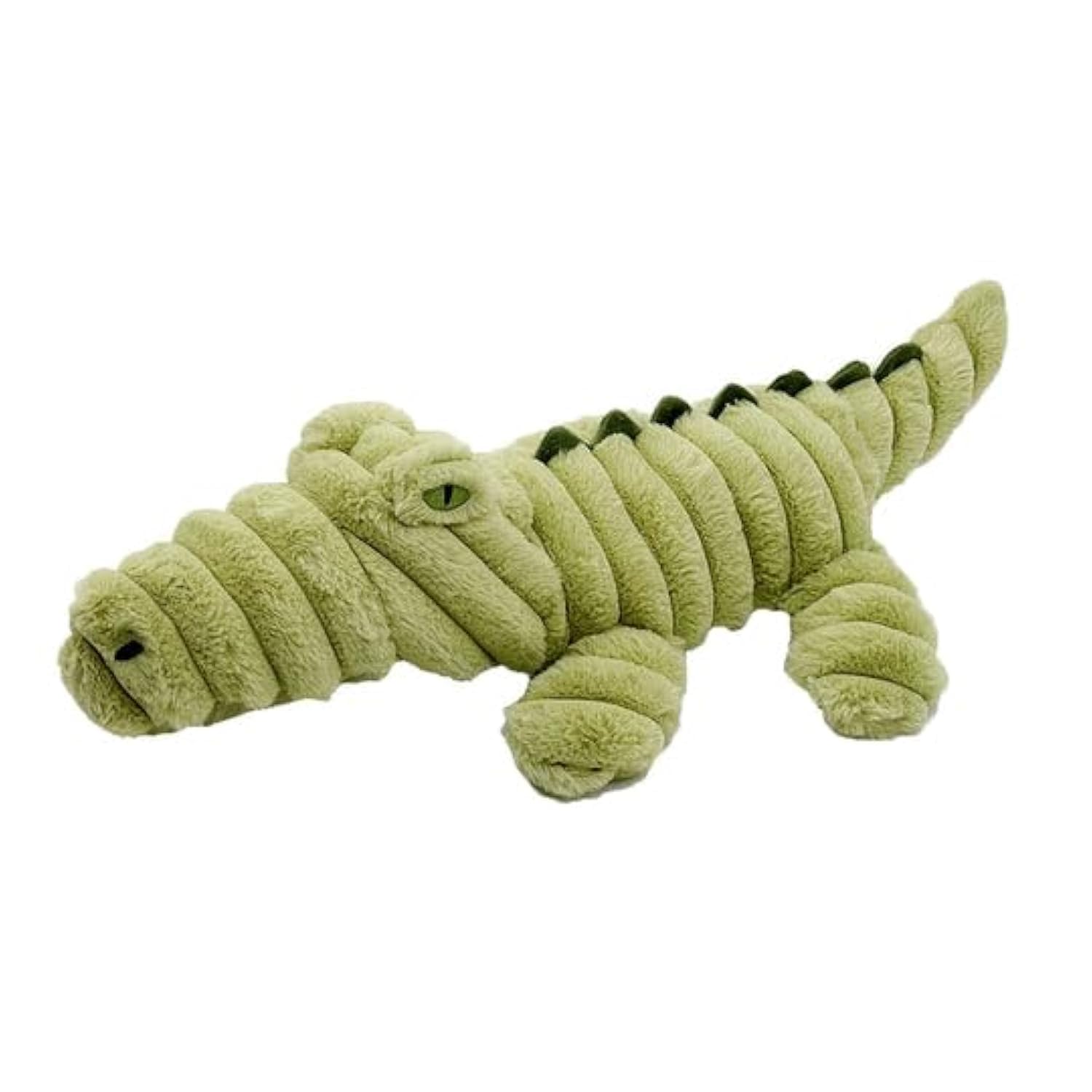 Pet Lou Zoo Friends Alligator plush toy with squeaker for interactive play and durable fun