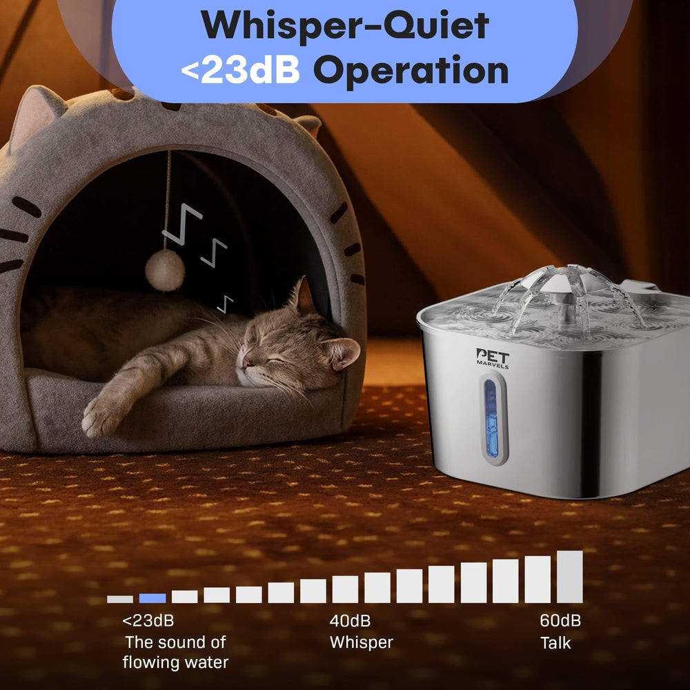 Pet Marvels dual-flow modes show spray and still options for pets