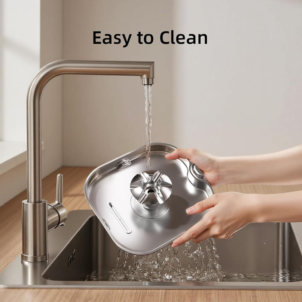 Pet Marvels stainless steel design signals easy cleaning and durability