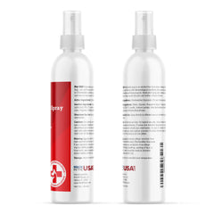 Pet MD Topical Spray horse grooming session for quick clean between rides.