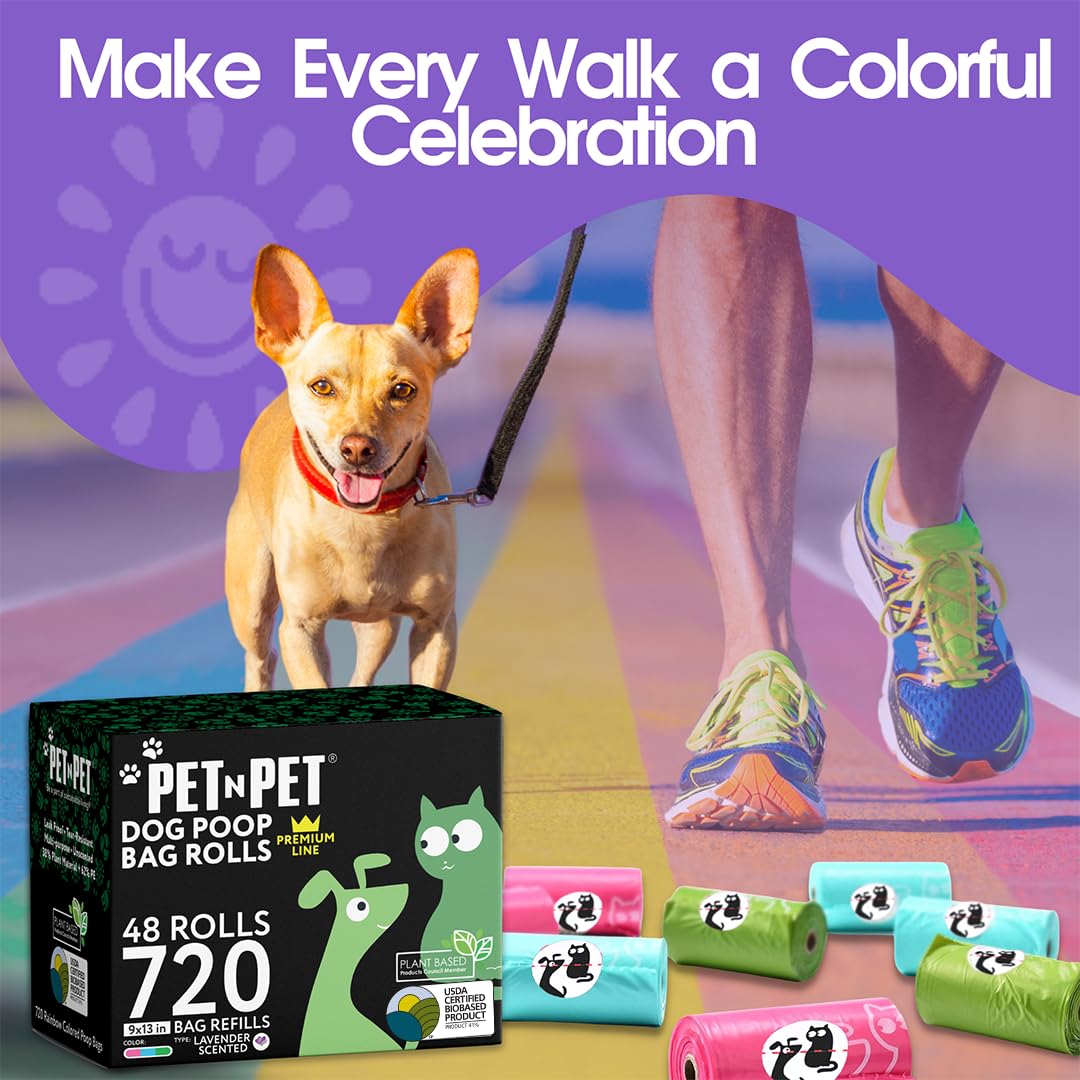 PET N PET 270-count supply keeps you prepared for messes on walks.
