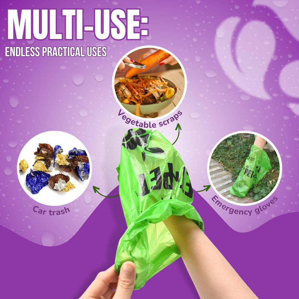 PET N PET easy-tear design speeds cleanup on outings