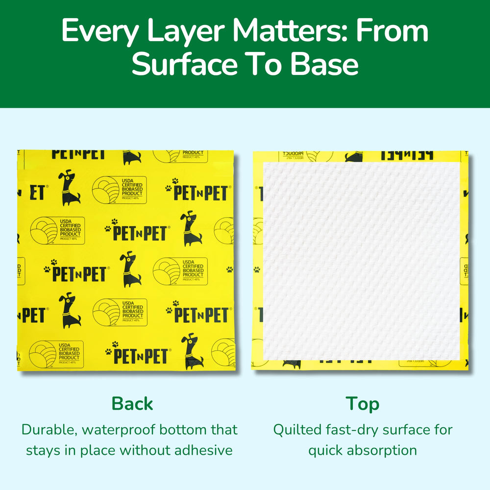 Pet N Pet multi-purpose training pad for training, crate lining, or car use.