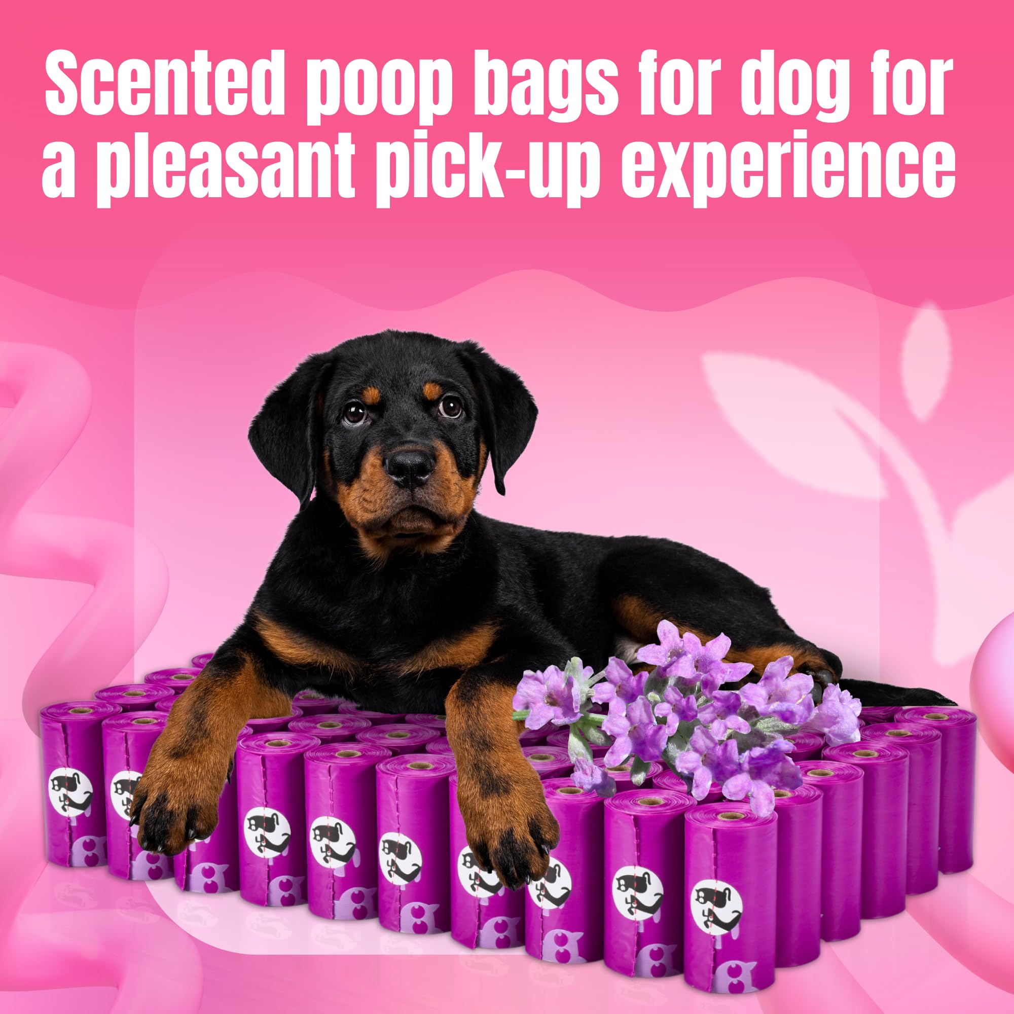 PET N PET perforated bags designed for easy tearing and quick use.