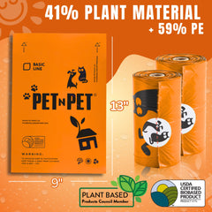 PET N PET plant-based 59% PE composition for eco-conscious use