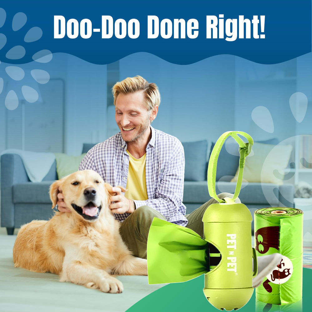 Pet N Pet plant-based blend with PE for durable cleanup.
