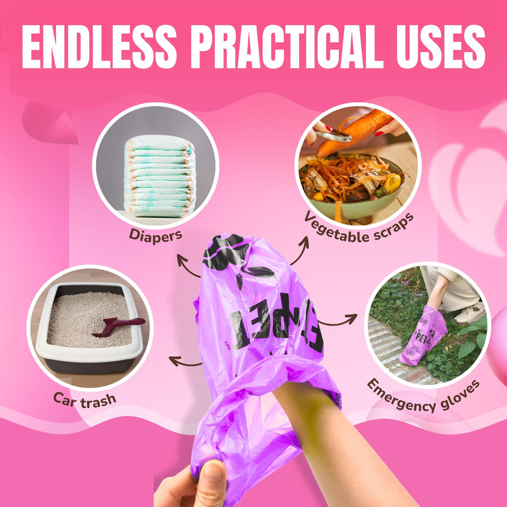 PET N PET durable leak-proof bag design prevents messy handling.