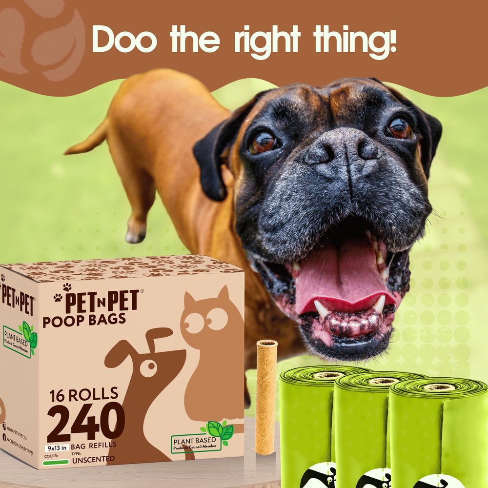 Pet N Pet poop bags leak-proof material helps prevent leaks during use.
