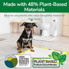Pet N Pet unscented dog pad preserves a fresh home without fragrance.