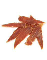 Pet 'n Shape Chik 'n Breast Jerky senior dog treat in use.