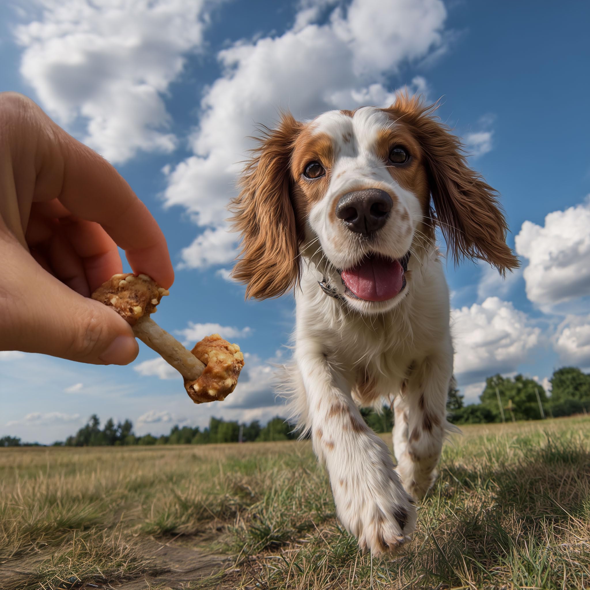 Pet 'n Shape Chik 'N Rice Dumbbells all-natural delectable snack