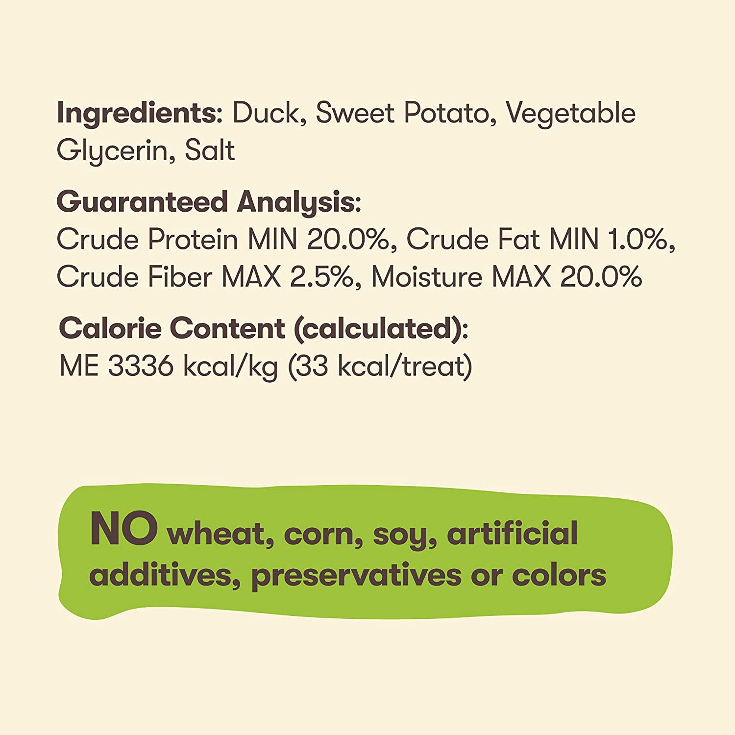 Pet 'n Shape Resealable packaging keeps aroma intact.