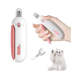 Pet Nail Clipper for Cats round-hole blade protects the quick during trimming