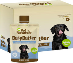 Pet Naturals BusyButter easy-squeeze pouch for calming moments