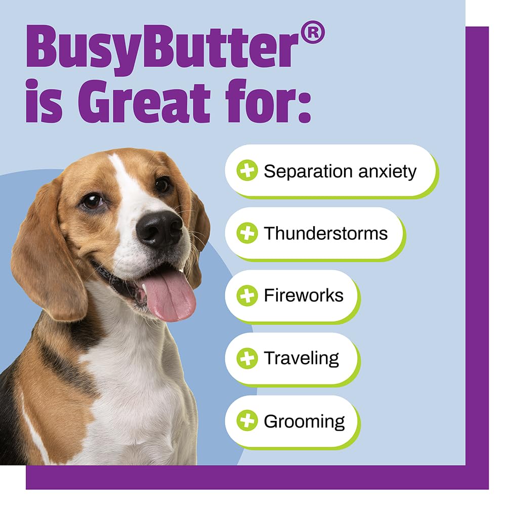 Pet Naturals BusyButter training treat for positive reinforcement