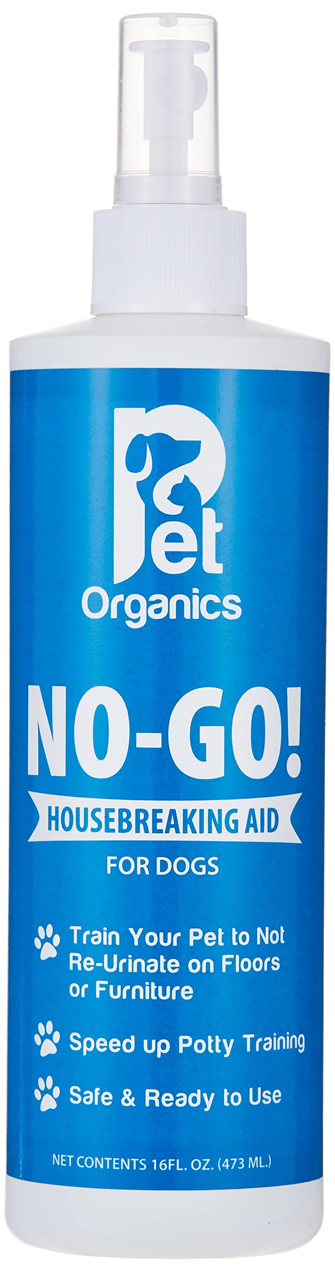 Pet Organics NaturVet No-Go bottle for natural housebreaking training aid