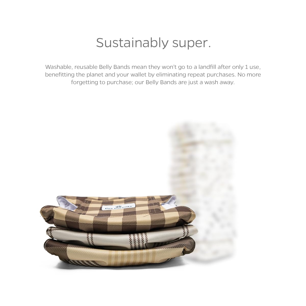 Pet Parents dog wrap helps protect carpets during potty-training or excitement.
