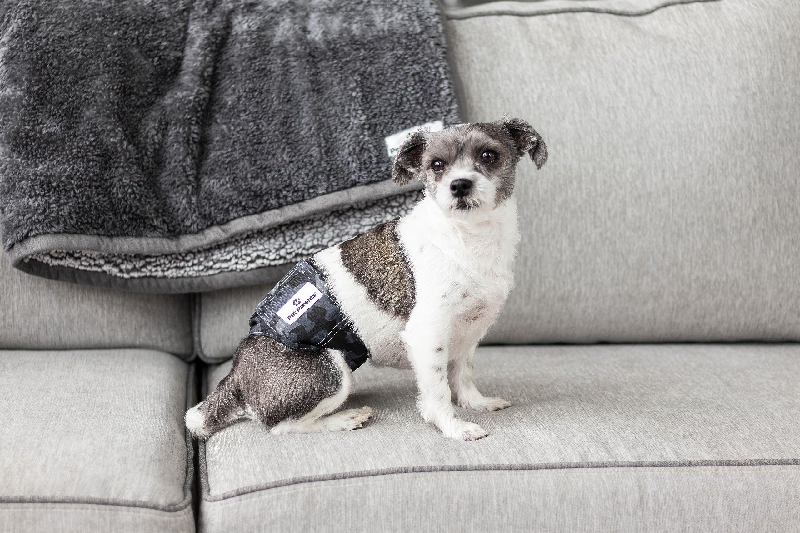 Pet Parents eco-friendly reusable diapers reduce waste versus disposables.