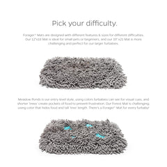 Pet Parents Forager Mat in-use dog eating demonstrates slow, engaging forage experience.