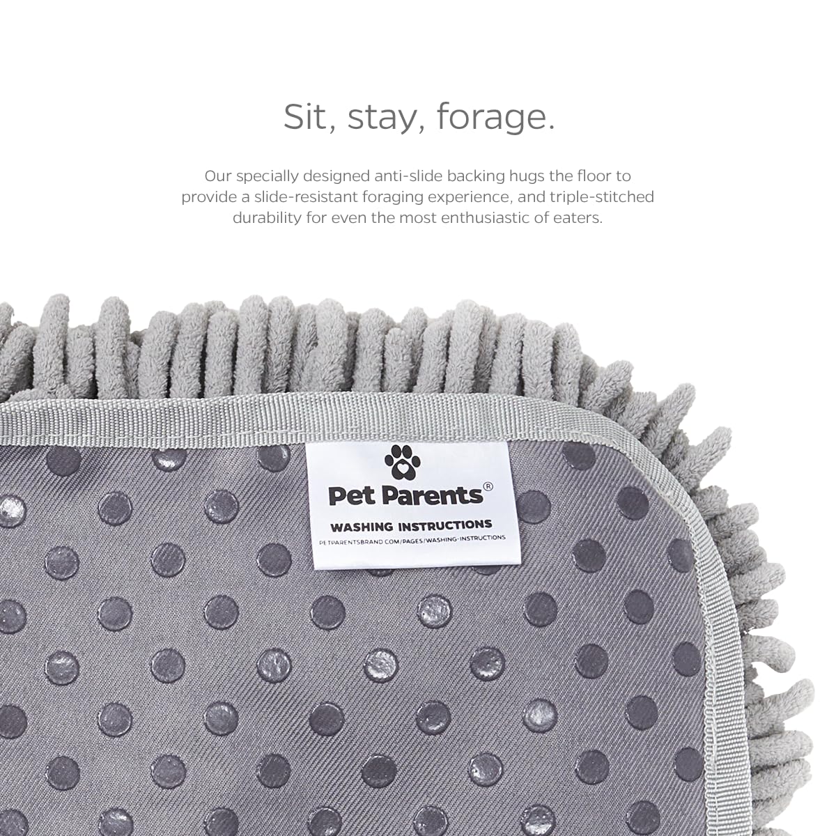 Pet Parents Forager Mat meadow-visual highlights for engaging foraging.