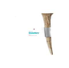 Pet Parents Gnawtlers elk antler dog chew packaged for freshness and contamination protection.