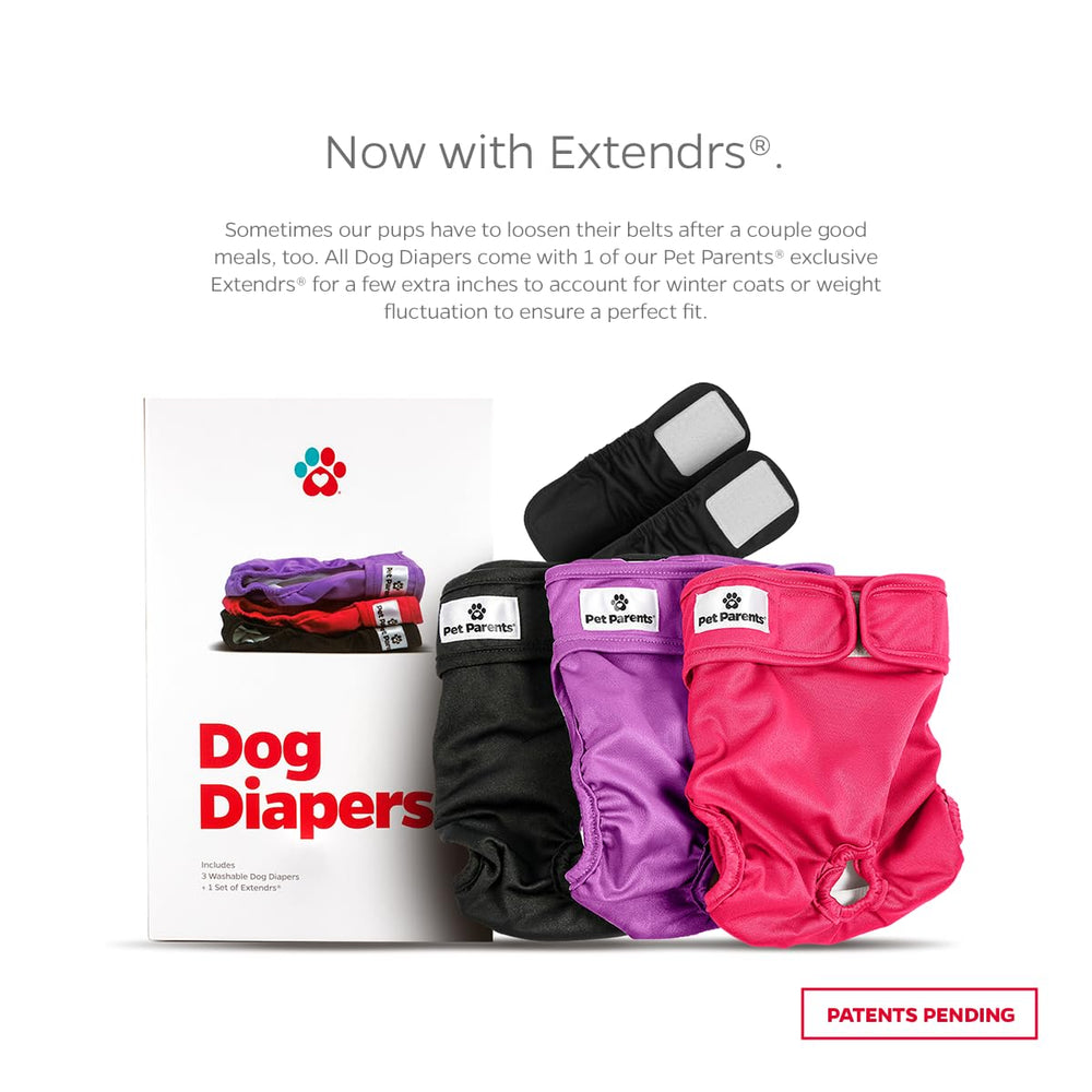 Pet Parents washable dog diapers soft material closeup emphasizes comfort against skin.