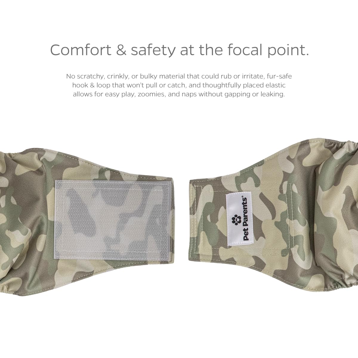Pet Parents waterproof outer layer protects furniture from leaks.