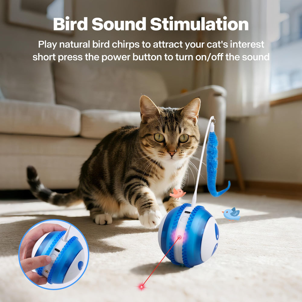Pet Prime bird chirp sounds engage curiosity during play