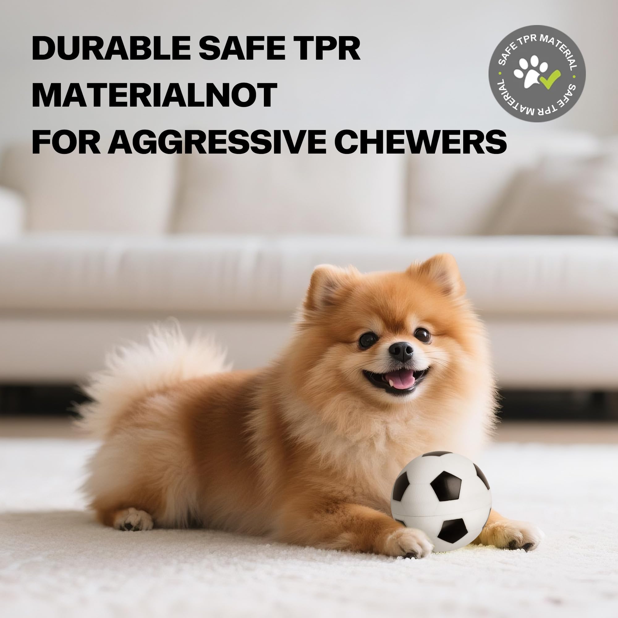 Pet Prime diameter-3-15-inch ball designed for dogs of all sizes and breeds.