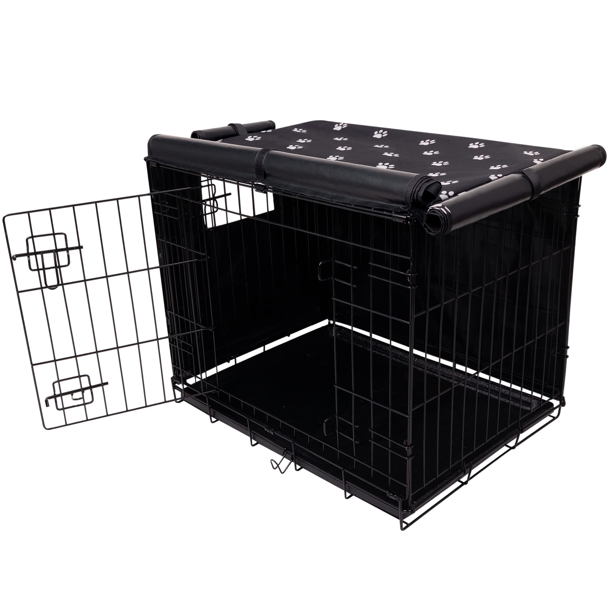 Pet Prime crate cover creates a private, peaceful space for dogs