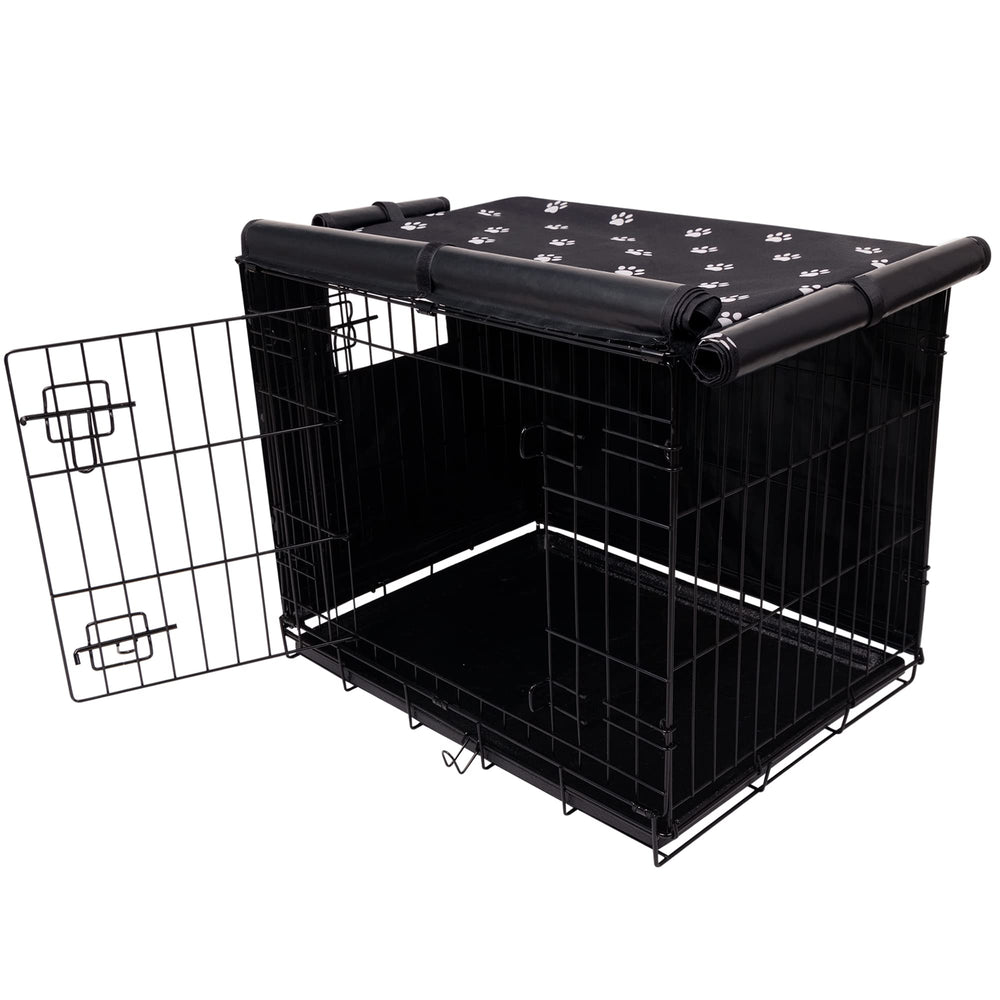 Pet Prime crate cover creates a private, peaceful space for dogs