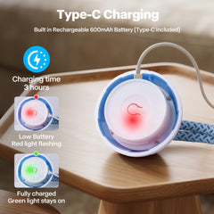 Pet Prime LED modes guide dogs through engaging play cycles and challenges.