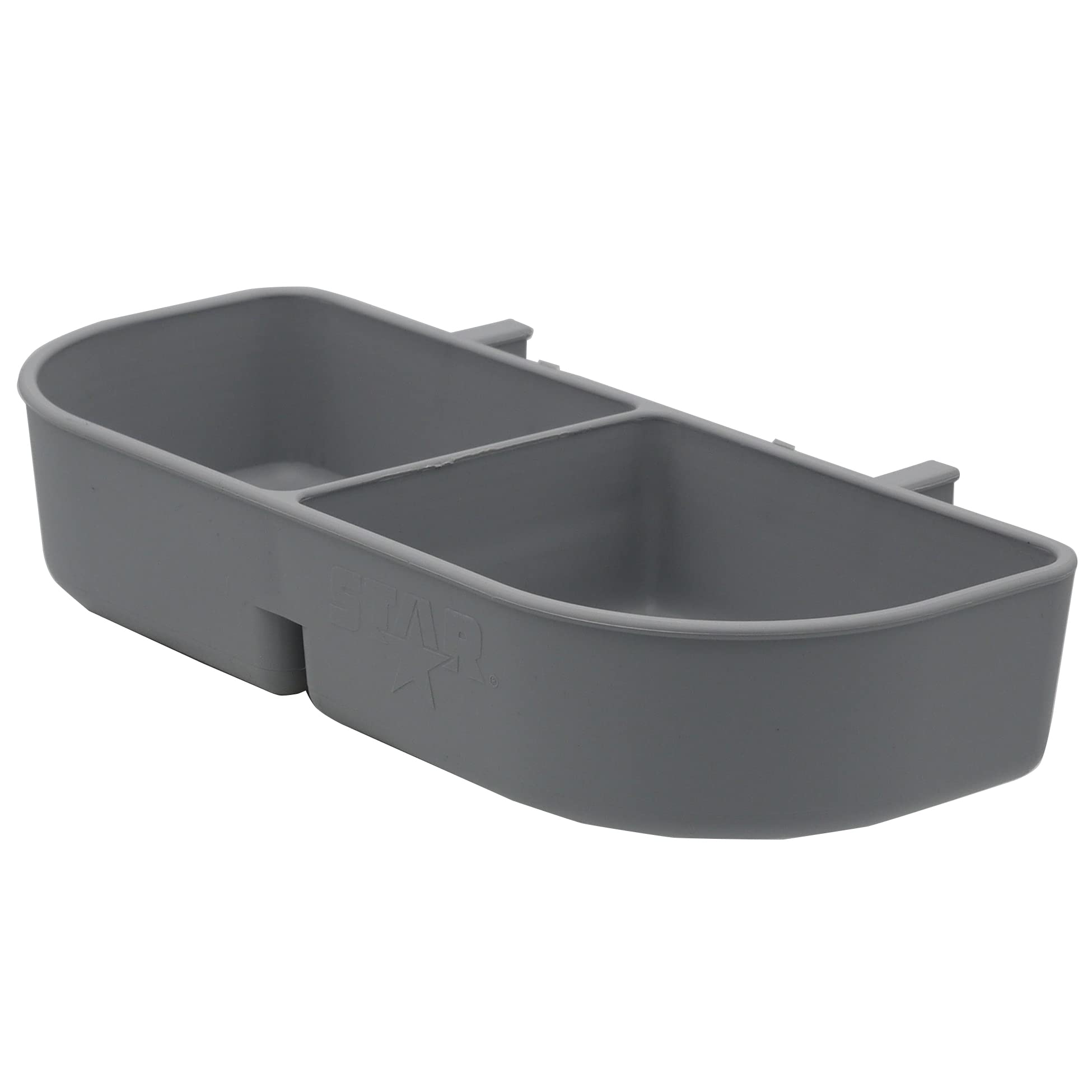 Pet Prime Pet Crate Carrier Cup Double Md dish highlights food and water labeling inside bowl.