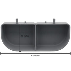 Pet Prime Pet Crate Carrier Cup Double Md snaps onto kennels for secure traveling.