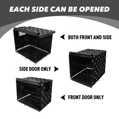 Pet Prime windproof design helps maintain comfortable crate interior.