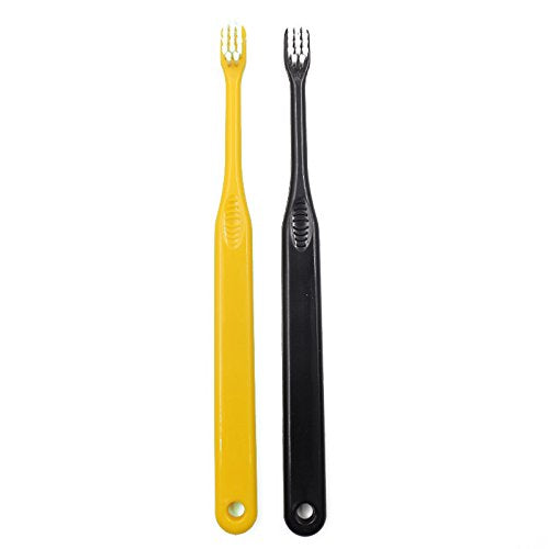 Pet Republique toothbrush two-color handle shows color-coded brushes for multi-pet households