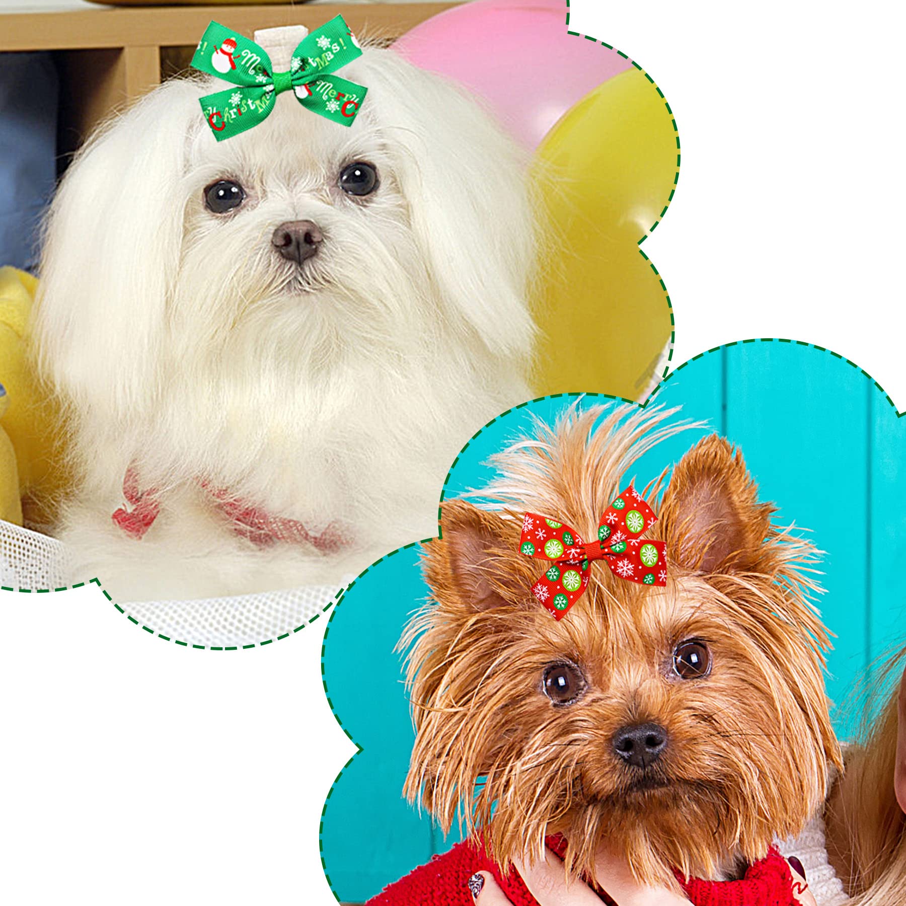 PET SHOW assorted colors bows enable versatile holiday styling