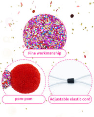 PET SHOW colorful sequin hats add festive flair for celebrations.