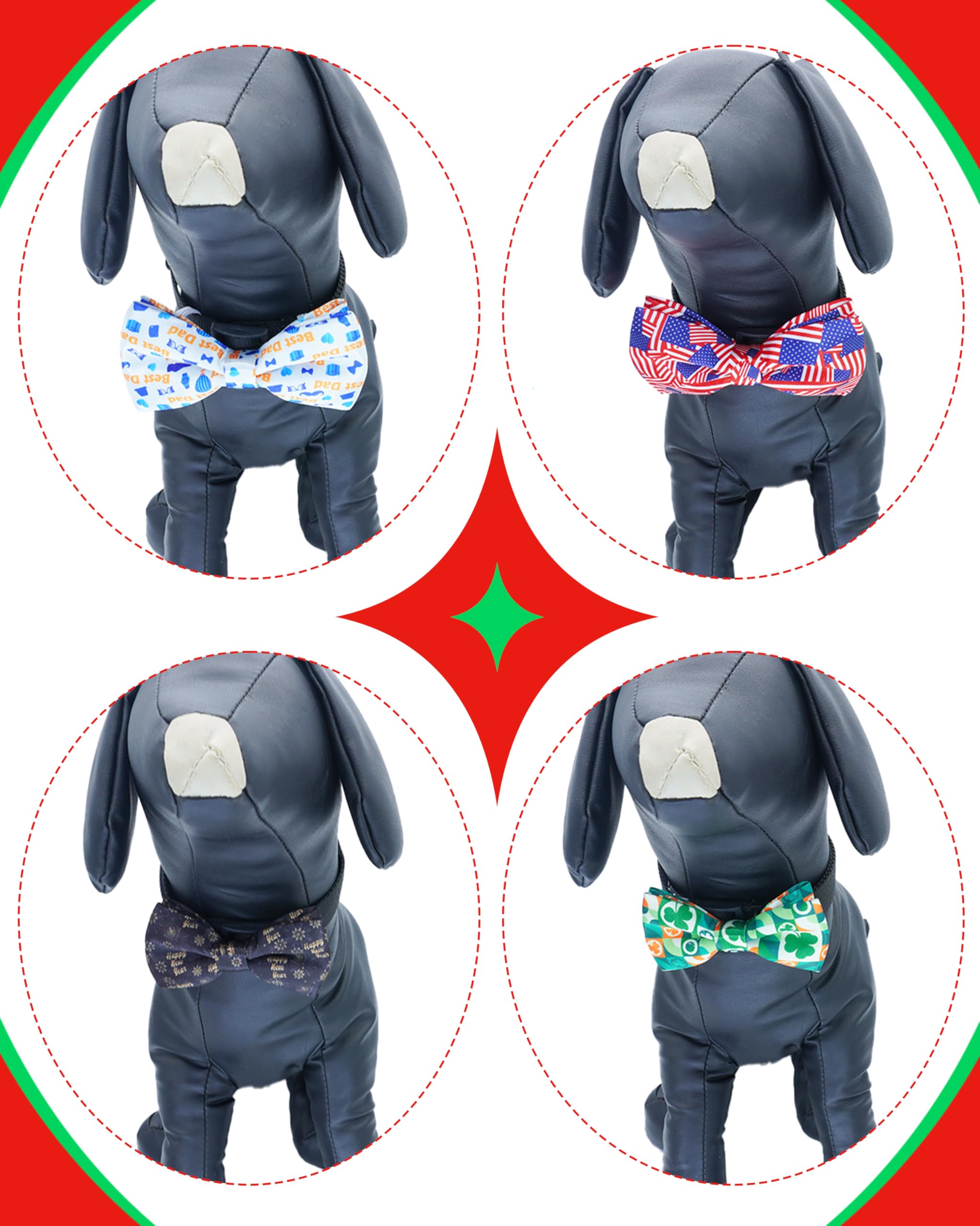 PET SHOW Halloween themed bow tie creates playful, photogenic looks.
