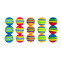 PET SHOW soft EVA foam ball closeup emphasizes lightweight, quiet indoor fun