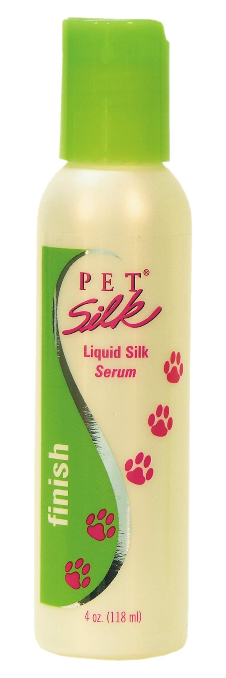 Pet Silk Liquid Silk Serum bottle ready for finishing shine and detangling.
